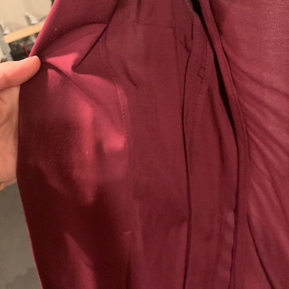 Maroon thin blazer Talula size 4 - Picture 4 of 6